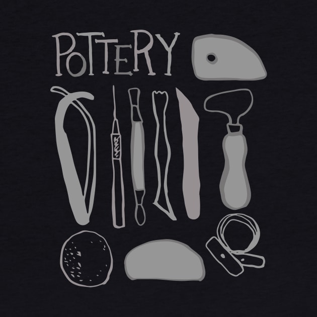 Pottery Tools Kit by Teequeque